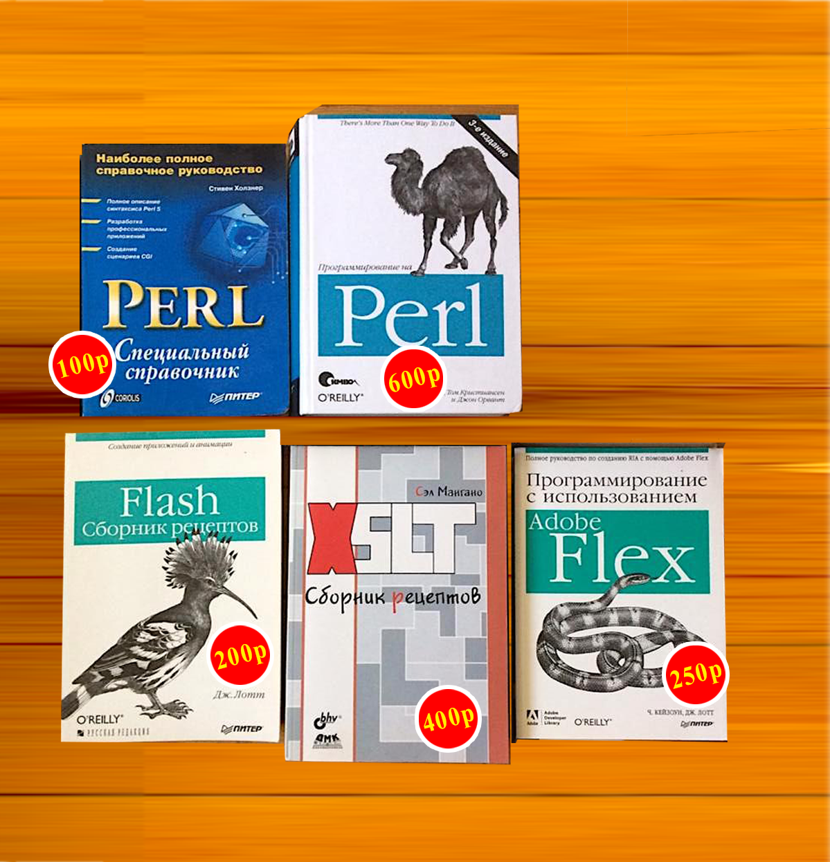 Книги по Perl, Adobe Flex, Flash, XS